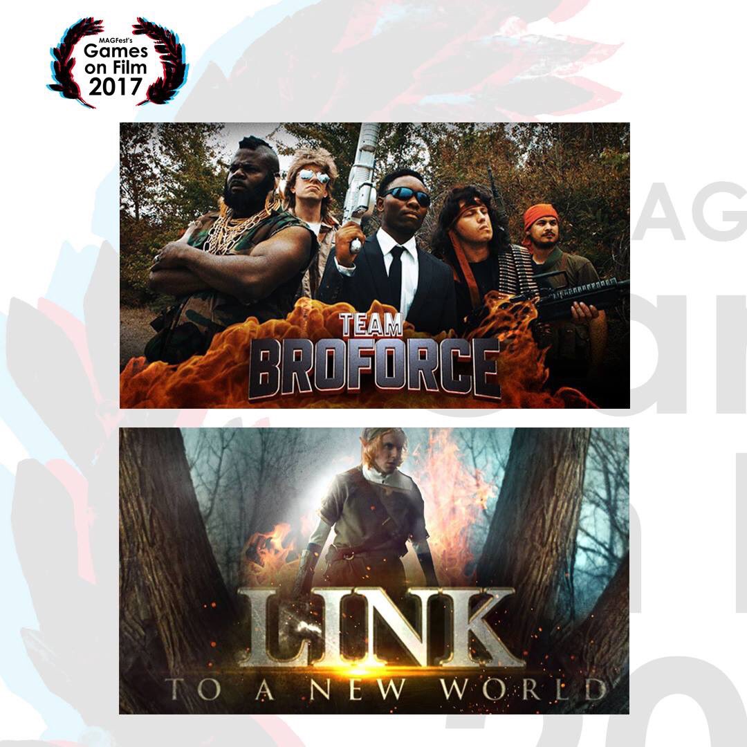 ForgehouseFilms's tweet photo. Excited to announce that Team BroForce and LINK To A New World have been select to show at MAGfest 2017!! @MAGFest https://t.co/vp4UURSwk0