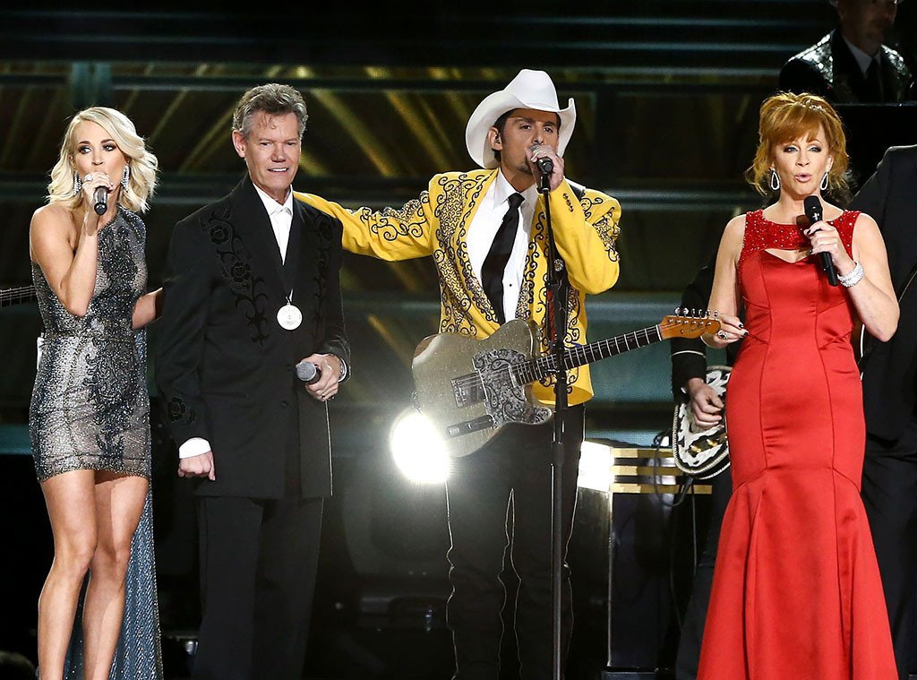enews's tweet photo. Randy Travis' performance at the #CMAawards50 has us crying forever, forever and ever, Amen! https://t.co/F2w6cwDxxl https://t.co/L1FKsxuJwJ