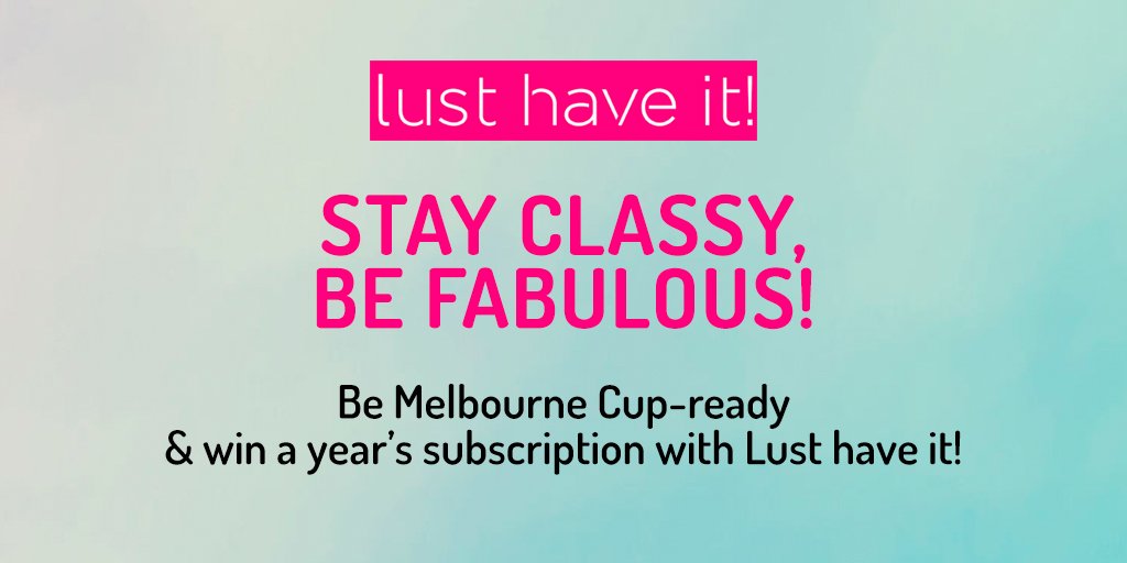 LustHaveit's tweet image. Don't forget to enter the #LHIClassyFabulous giveaway to get a chance to win an annual Lust have it! subscription! bddy.me/2felCpP