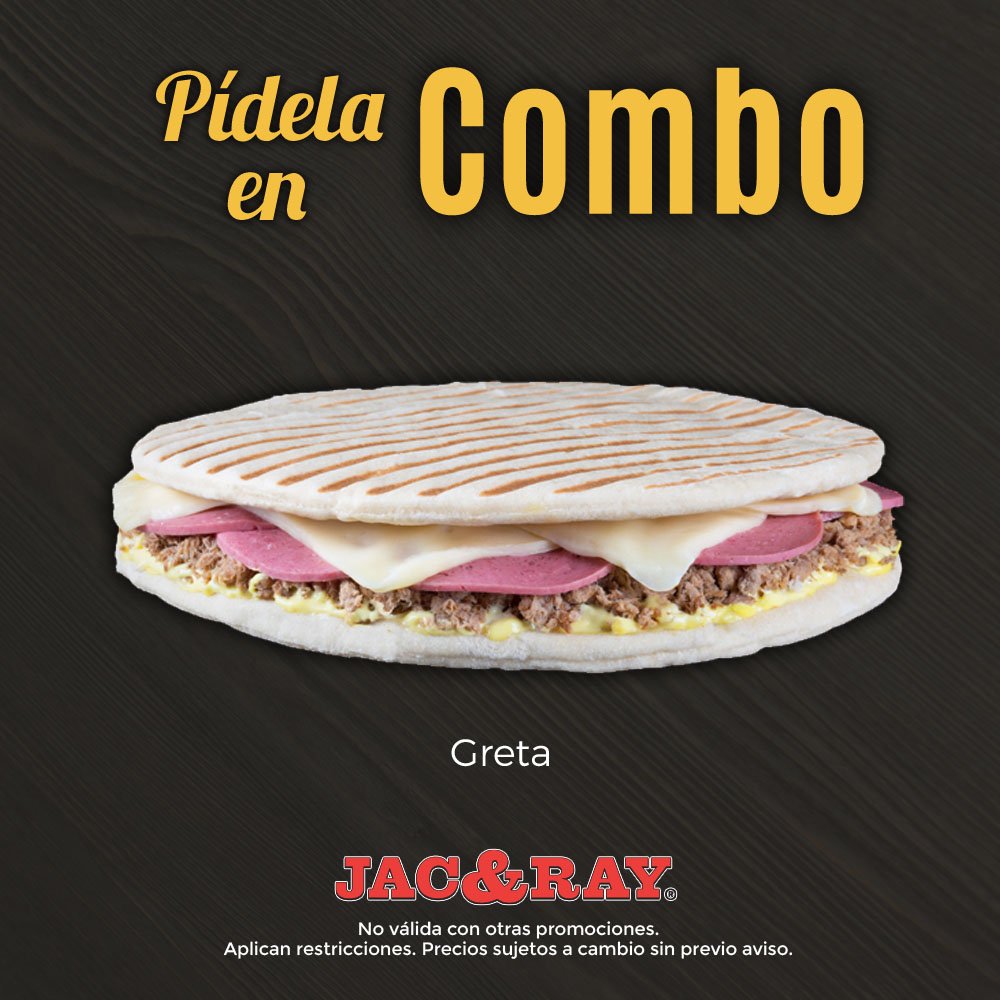 jacandray_torta's tweet photo. ¿Ya probaste nuestra greta? Imagina su queso fundido….mmmmm #Querico #Mty #HaztuCombo https://t.co/zzVVp8CRtn