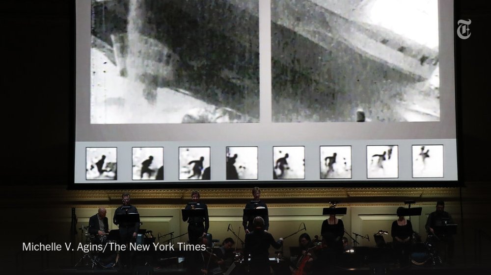 nytimesarts's tweet image. The cultural fixations of Steve Reich's "Three Tales" (2002) seem amusingly overhyped today nyti.ms/2eezkXn