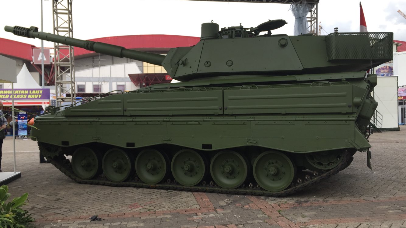 Marder Medium Tank RI Republic Indonesia technical data sheet