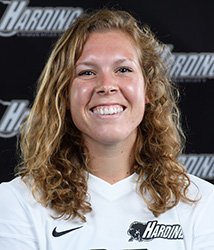 HardingSports's tweet photo. Congratulations to @Harding_WSoc def. Melita Sutherland on being named first-team All-GAC and a Crafton Tull Distinguished Scholar Athlete https://t.co/k3uGgvomST