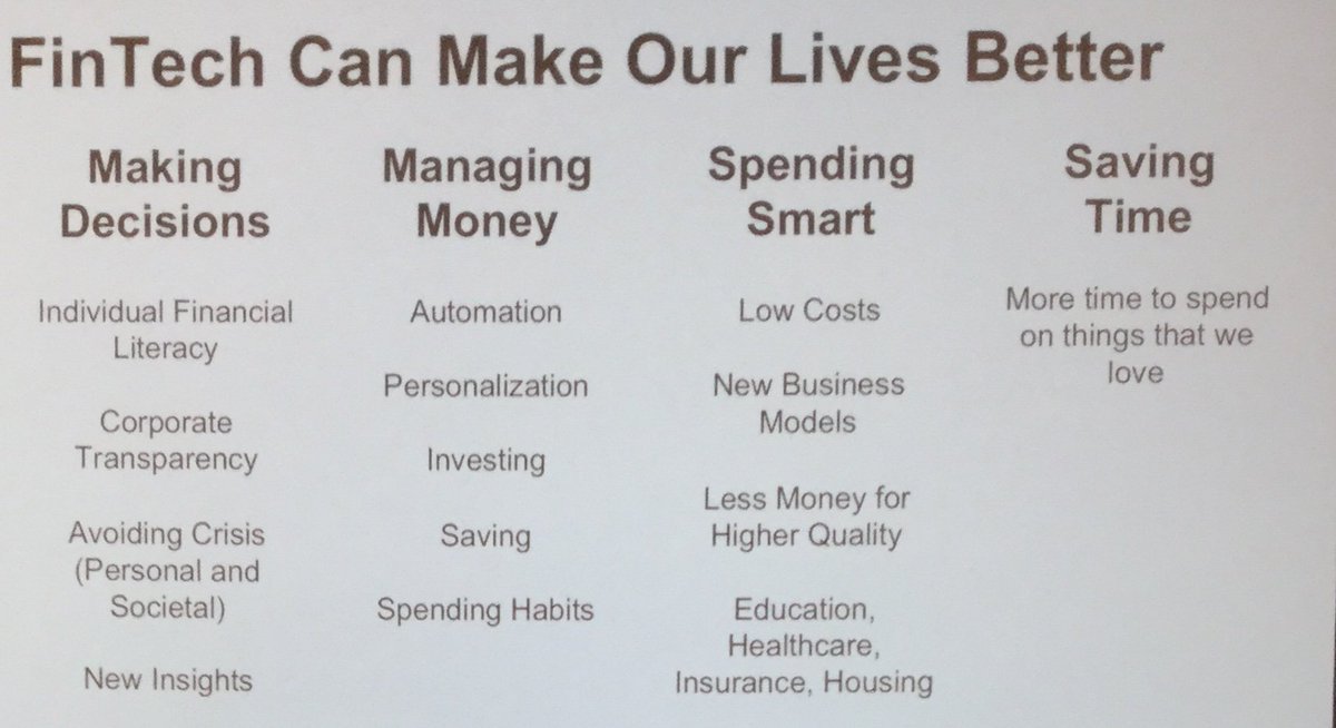#FinTech can make lives better. #fintech is about people <a href="/lavigne/">Mike Lavigne</a> #collabcollide <a href="/ausfintech/">FinTech Australia</a>