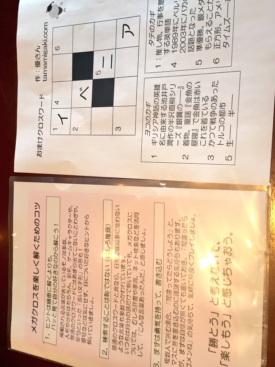 メガクロス 世界最大のクロスワードパズル 高評価の贈り物 7854円引き