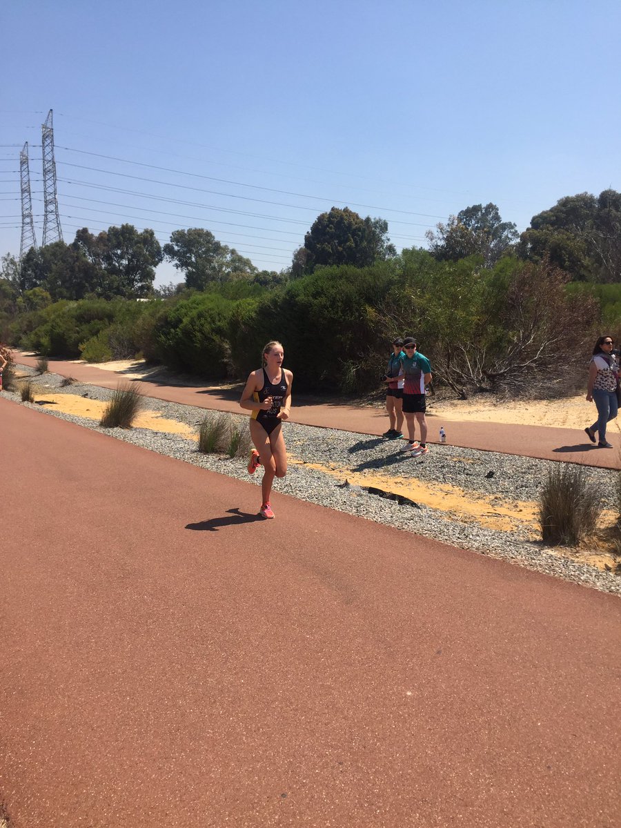 Great work <a href="/claxton_jessica/">Jessica claxton</a> winner Snr girls @SchoolSportWA @TriathlonWA