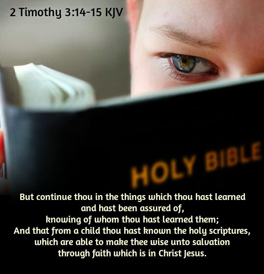 Bible Verses Kjv On Twitter 2timothy 315 Kjv And That
