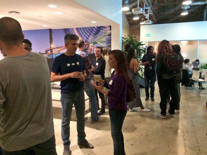 The presentations tonight @TwitterLA have turned into lively discussions thanks to @luisartola &amp; @ryan_a_bell<a class="tags" target="_blank" title="On Twitter" href="/?out=eyJ0eXAiOiJKV1QiLCJhbGciOiJIUzUxMiJ9.eyJpYXQiOjE3MTkwNjcyODMsImlzcyI6InR3cG9ybnN0YXJzLmNvbSIsIm5iZiI6MTcxOTA2NzI4MywiZXhwIjoxNzUwNjAzMjgzLCJyZWRpcmVjdF91cmwiOiJodHRwczovL3R3aXR0ZXIuY29tL1R3aXR0ZXJMQSJ9.MIY9mVmIGEynZ7Et7uH4KE3iljmWtDK2FifSa6lvt_KHgIKV5P3mRlDsTJPMyjQKPm5nRD7pl2p7zTR_3AJqXA">@TwitterLA</a><a href="/tag/tapintotwitter"class="tags"><span>#tapintotwitter</span></a>