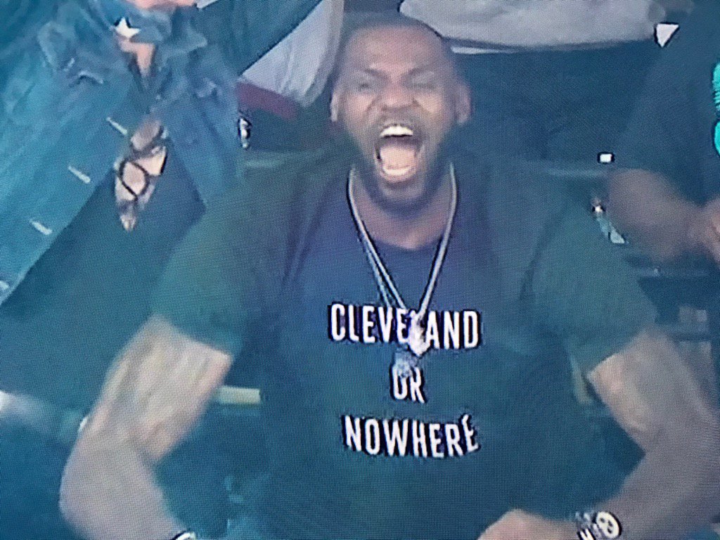 BarrettSallee's tweet photo. Let's check in on Cleveland. https://t.co/jsh3OOenzG