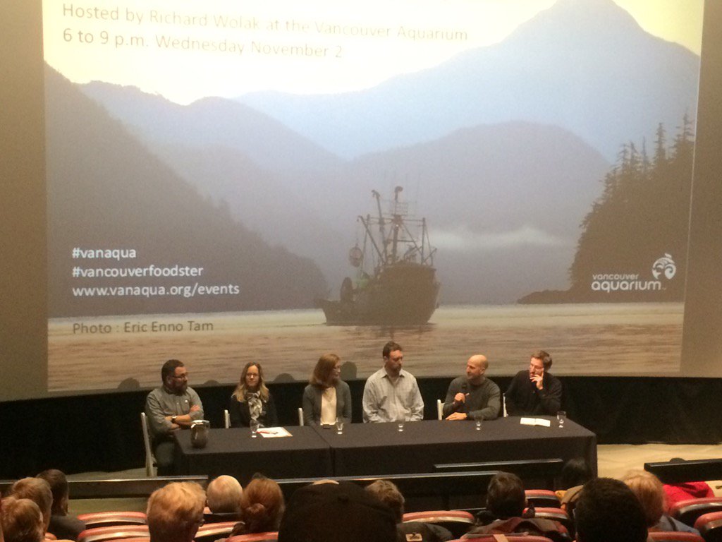 REPSA_SFU's tweet photo. .@vanaqua: such a great event. Can we do this as a dialogue? Workshop? Space for having more in depth convos? https://t.co/iROgqyqjnq