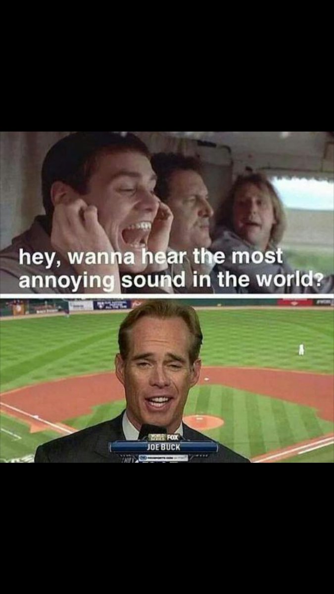 <a href="/Buck/">Joe Buck</a>  I'm sure you would agree.