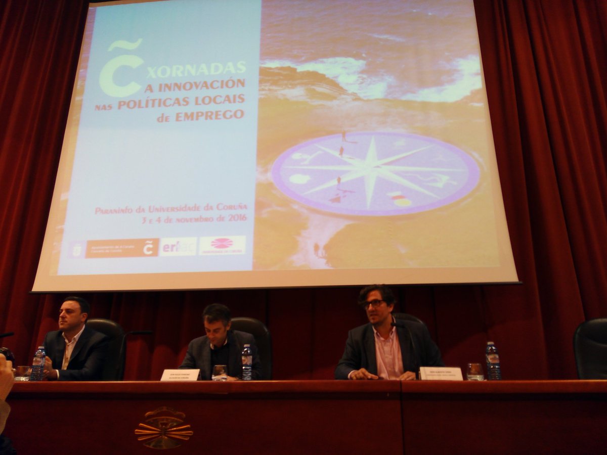 CERSIAEmpresa's tweet photo. Hoxe participamos nas Xornadas A Innovación nas políticas locais de emprego #compostelamovese #coruña @coruna_a @cmecoruna https://t.co/bSUuVfGOIA