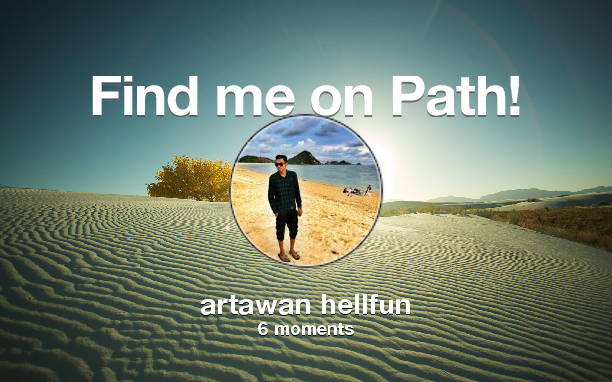 artawan_hellfun's tweet image. Find me on #Path now! Go to path.com/profile/2wI7ow