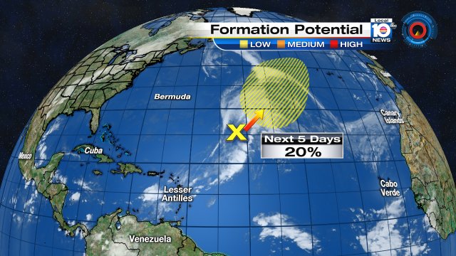 We are watching an area in the tropics. Remember Atlantic Hurricane Season does not officially end until Nov. 30th. https://t.co/uINE3MKAXx