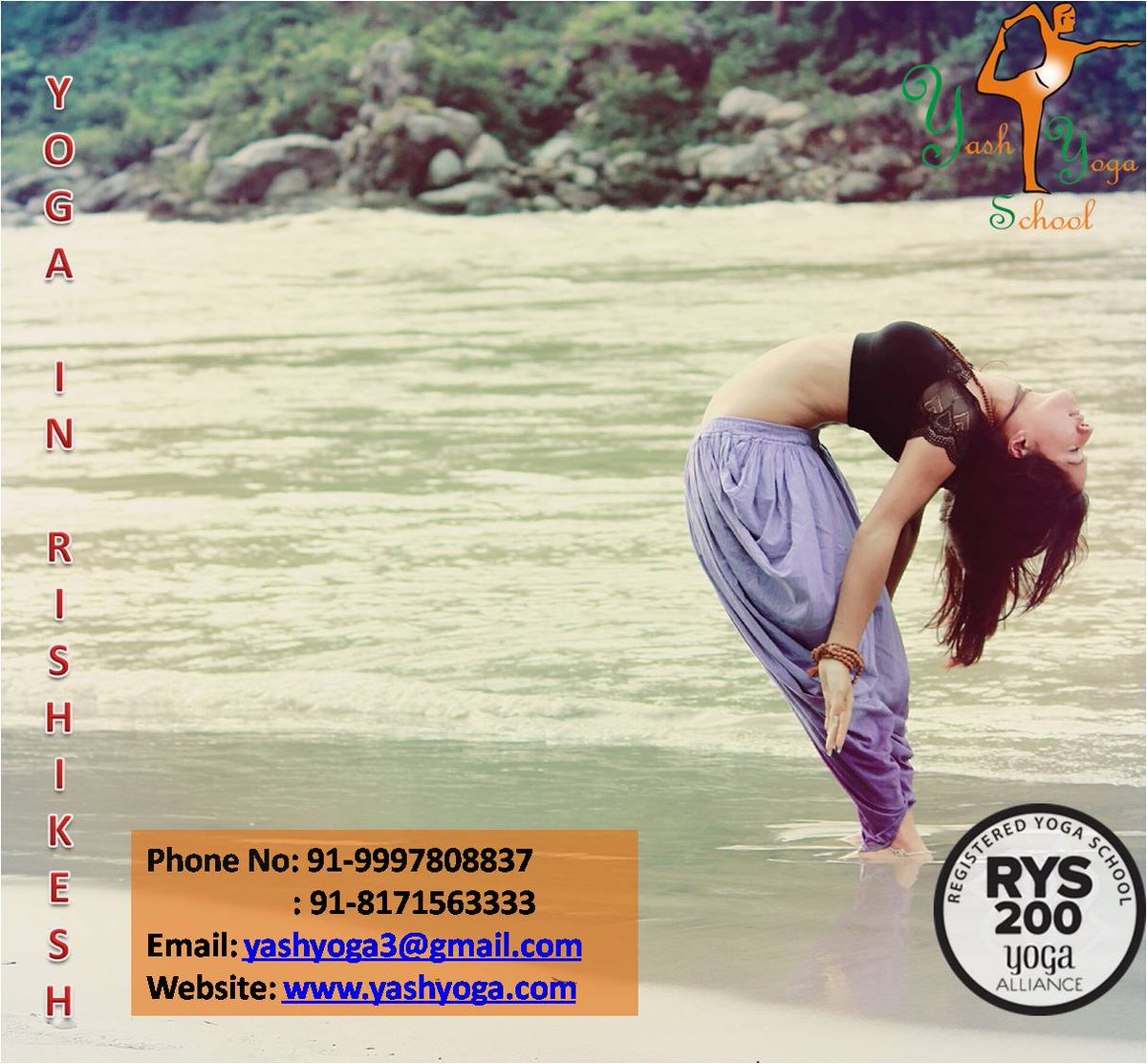 YashYogaIndia's tweet photo. Yash Yoga School is conveniently located in the heart of Rishikesh near Laxman Jhula
#best_yoga_school
#yoga_retreat
https://t.co/pBqMjPzDuR https://t.co/3Blwe47VkE