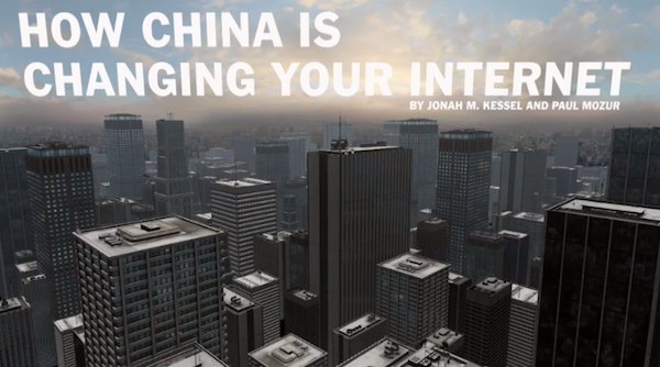 williamlafarge's tweet photo. [#China] Chinese Tech Firms Forced to Choose Market : Home or Everywhere Else
https://t.co/OJufQdDlY9 via @nytimes https://t.co/QGNpmSBOBM
