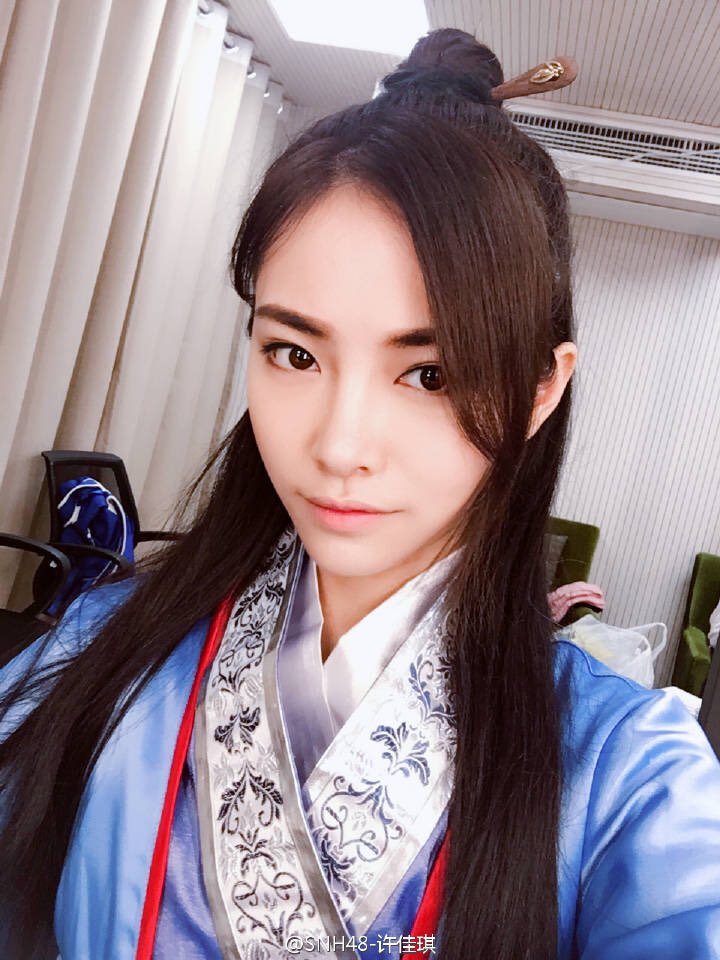 Deathblade On Twitter Chinese Idol Singer Xu Jiaqi Played Meng Hao In