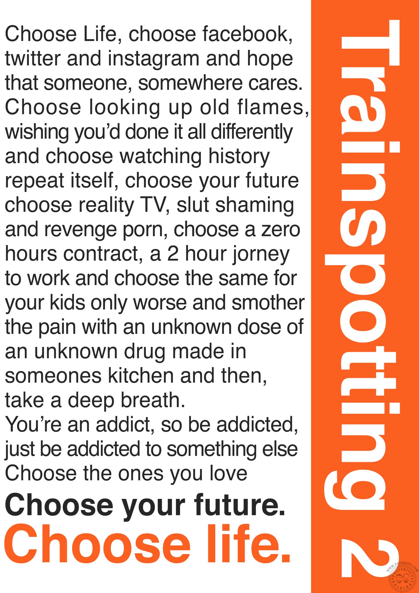 Posteritty on Twitter: "Just seen the Trainspotting 2 