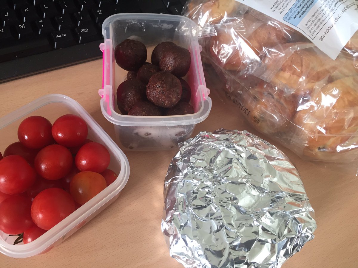kathrynhughes4's tweet photo. Snacks to get us through a day of business planning #teamwacs #blissballs #dothetomatoesmakeupforthebrioche @linmcgraw @Marion_ESTH https://t.co/LuI5eFjZnI