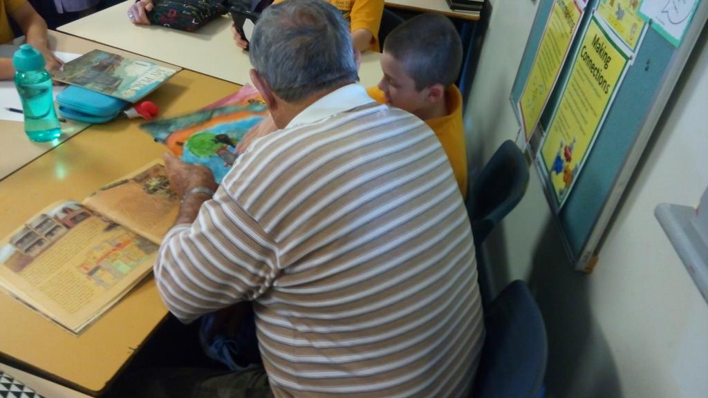 Grandparents Day: we had a lot of visitors and the kids loved the special bonding time.