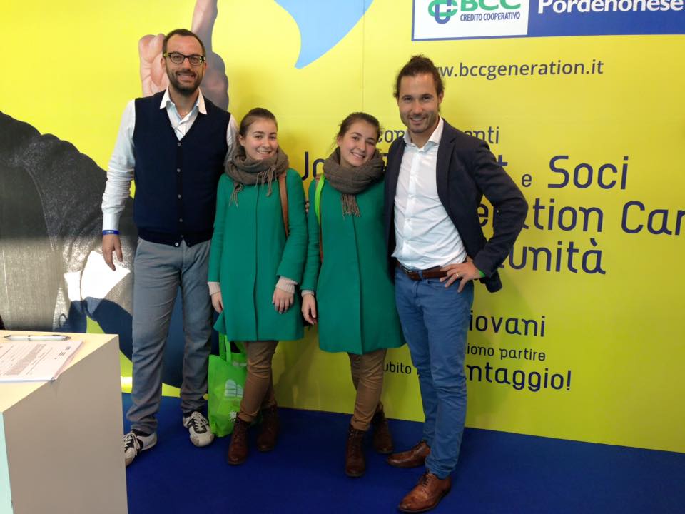 BccPnMonsile's tweet photo. Tante #opportunità e #agevolazioni riservate ai #giovani 
#oggi e #domani a #FieraIncontro2016 
#Pordenone Fiere Padiglione 5 Stand 42! https://t.co/VQBFVBTcQA