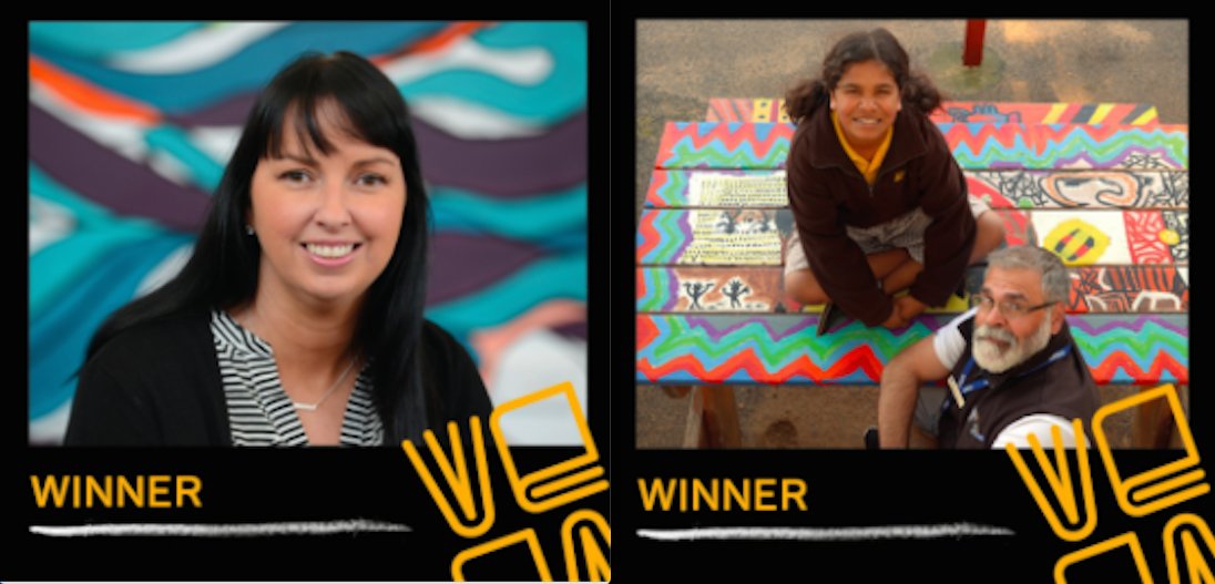 congrats @BastowInstitute/SSLP graduate Jacqui Gore has just been awarded 2016 Vict Ed "Outstanding Koorie Education Award" <a href="/WarrnamboolPS/">Warrnambool Primary</a>