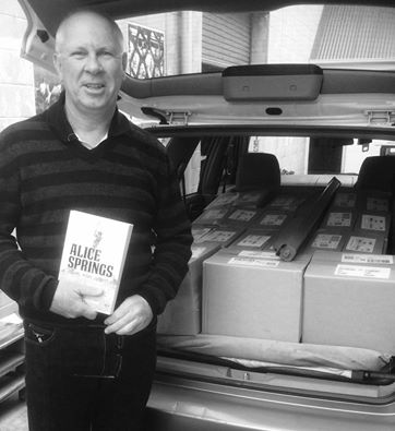 AspTelegraph's tweet photo. Stuart Traynor's book, "Alice Springs: From singing wire to iconic outback town" is launching TODAY! 5:30pm at @AspTelegraphStation. https://t.co/qAYr358CKt