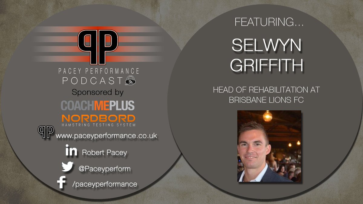 SportsmithHQ's tweet image. NEW Pacey Performance Podcast #109 | @selwynosteo talks rehab, @brisbanelions &amp;amp; his non-traditional route to S&amp;amp;C paceyperformance.co.uk/109