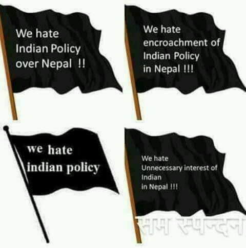 NaeemRain4's tweet photo. तेत्रो महिनाको नाकाबन्दी गर्ने देशको राष्ट्रपतिलाइ आफ्नो आत्मसम्मान बेचेर स्वागत नगरौ। #GoBackIndianPresident https://t.co/VZpe8KNM3v
