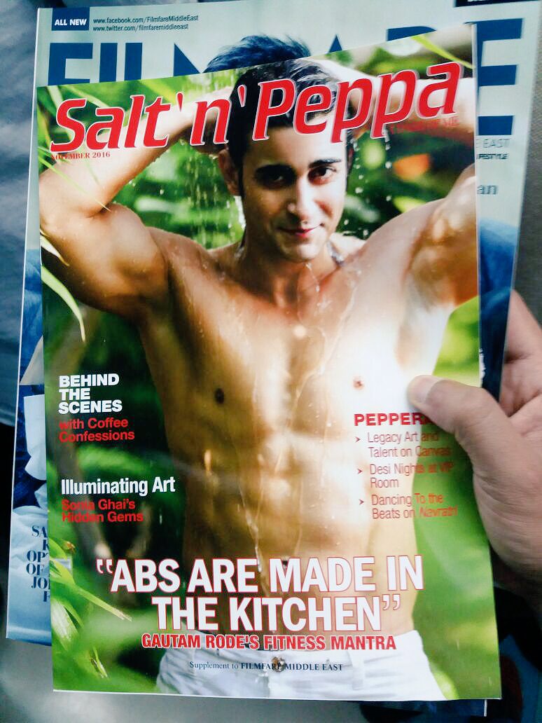 gautam_rode's tweet photo. Thanks @manjuramanan for the cover feature of @filmfareme Salt 'n' Peppa .. its really nice .. I appreciate 😇 https://t.co/C8Nl4RAYd5