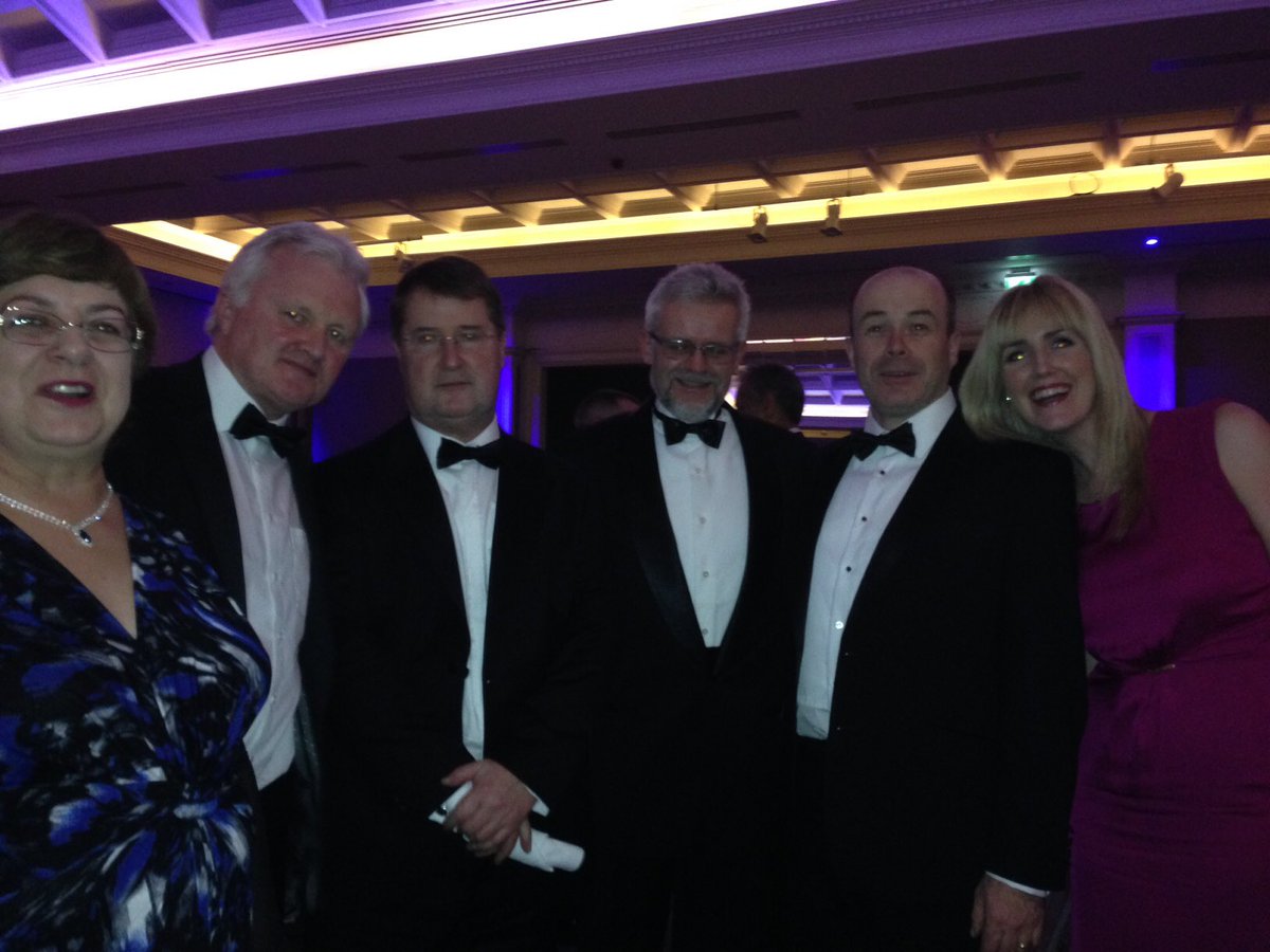 SecGenEnCharter's tweet photo. W/ Minister @DenisNaughten &amp; his team at Annual Dinner of Energy Institute. Great mtg, focused discussions &amp; vision for Ireland @Dept_CCAE https://t.co/ScNFJodWm4