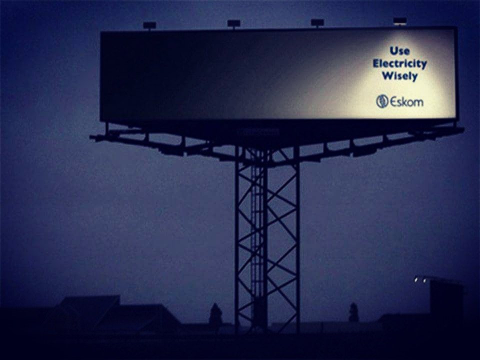 markupimt's tweet photo. Genius move by @Eskom_SA 

#Warketing #MWC2016 https://t.co/CgFIzEXzXi