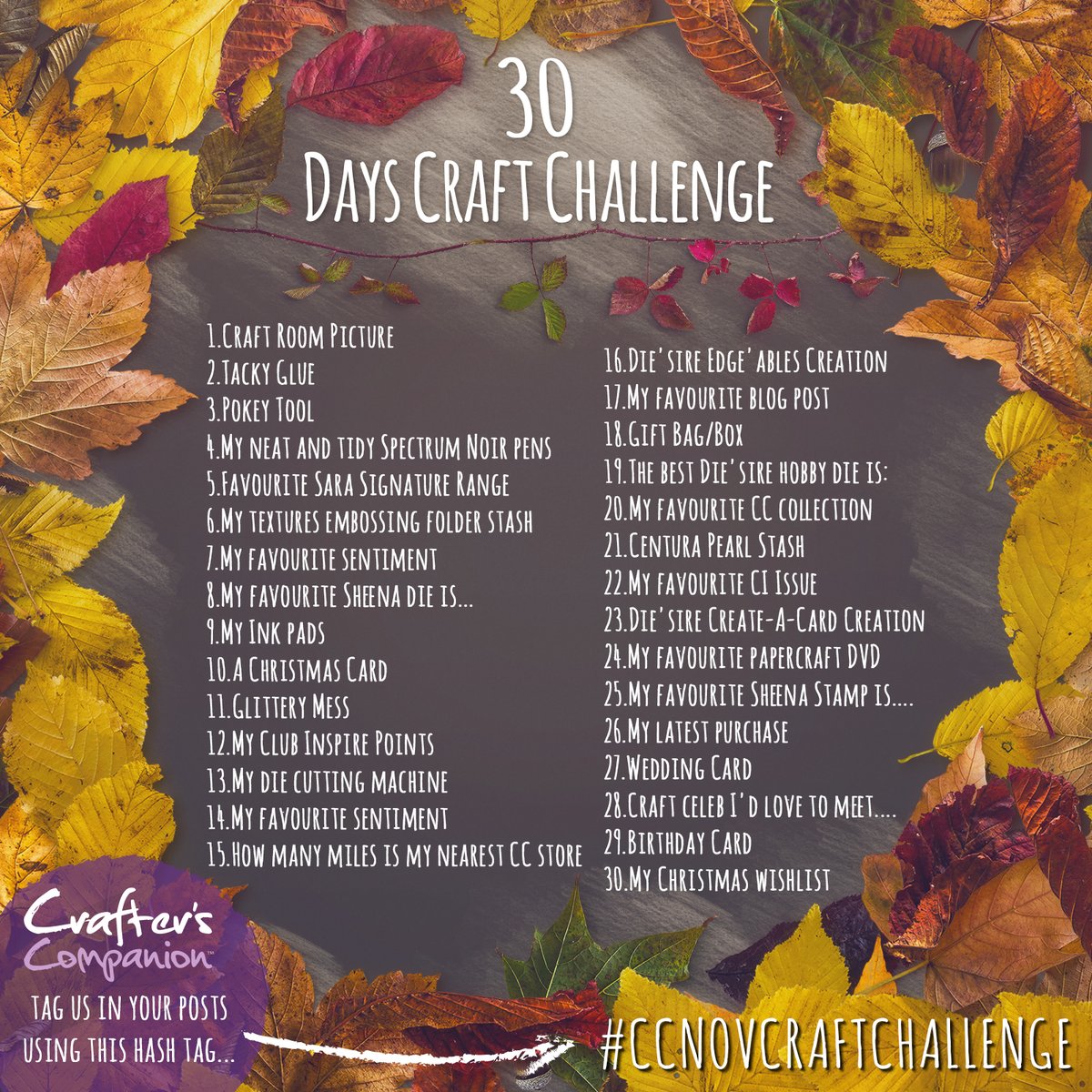 CraftersCompUK's tweet photo. We want to see pictures of your POKEY TOOL for DAY 3 of the #CCNOVCRAFTCHALLENGE! If we RT your post you win a £5 credit to for our site! https://t.co/bDEmTE3d1D