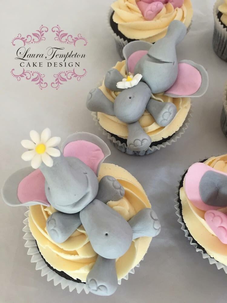 Baby Ellie #cupcakes #lauratempletoncake #babyshower