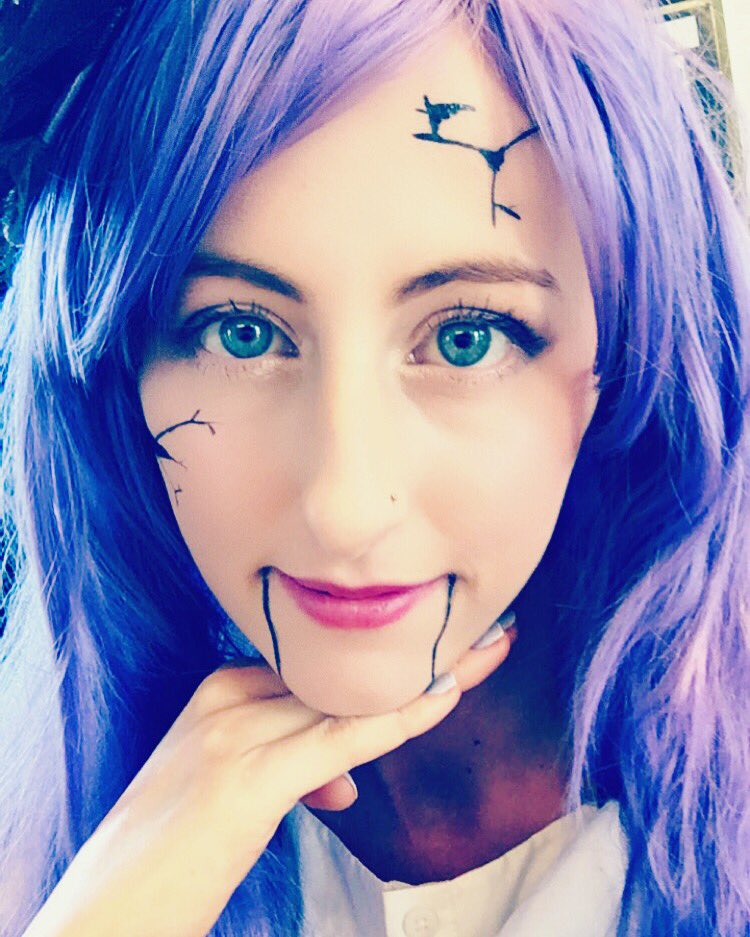 alipinkbean's tweet photo. Looking cute for Halloween 😍 #kawaii #livingdoll #dolleyes #halloween #cutemakeup https://t.co/oZFQtQ0XFs