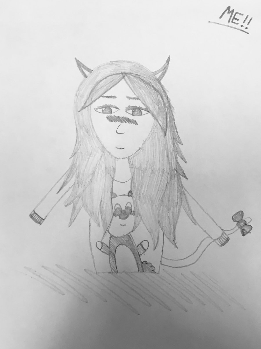 Me drawing (cat ears) ❤️😻🐱