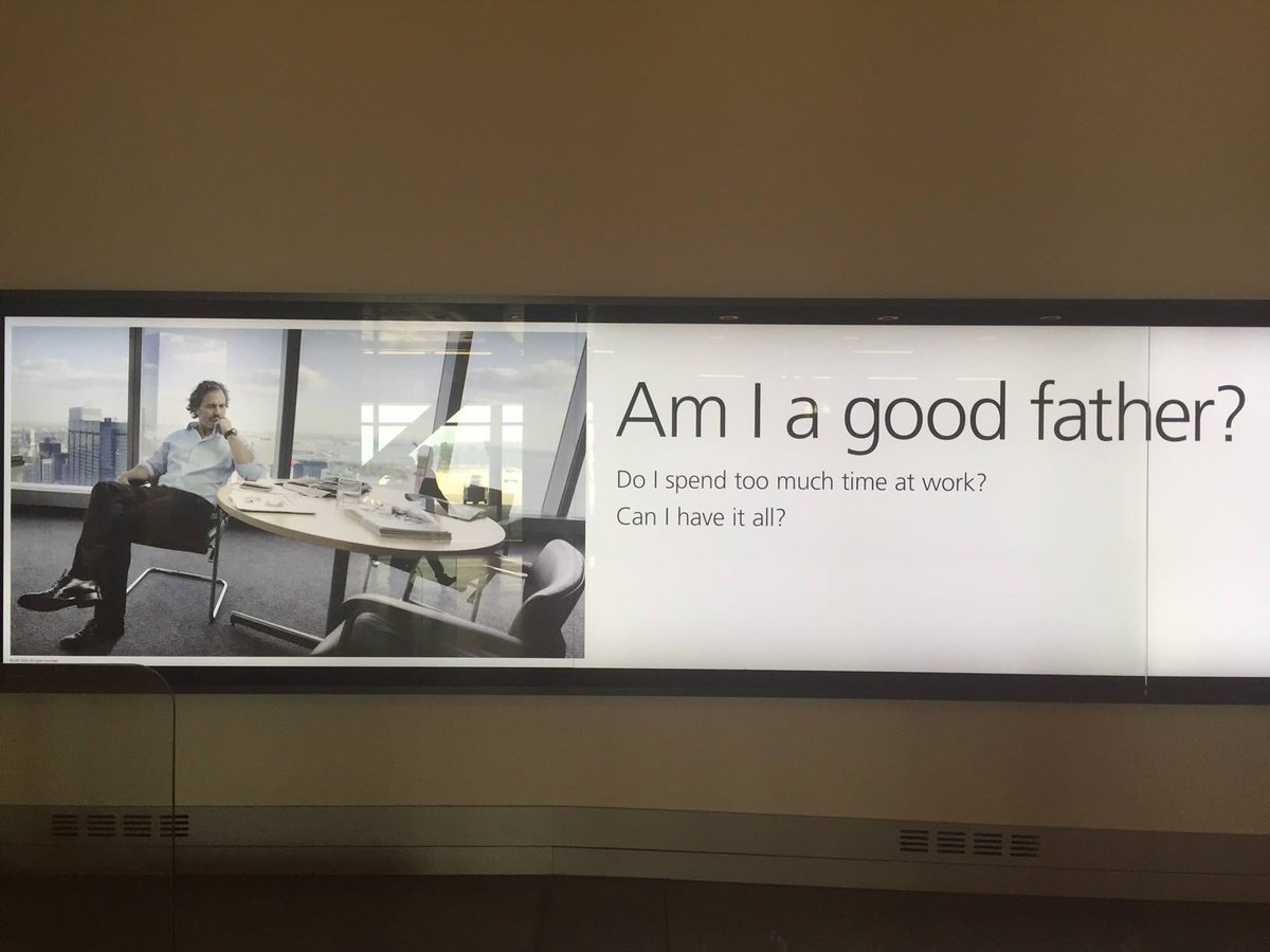 walkthetalkinfo's tweet photo. UBS poster at Zurich airport. Asking men - are you benefiting from #genderequality #walkthetalk https://t.co/2g2wfZSbyd