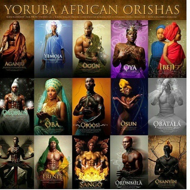 WhatsupIbadan.com on X: "Know your deities! #OmoYoruba . This is a close  graphical representation of Yoruba gods #yoruba #yorubagods #deit…  https://t.co/F6Dxp0aok1" / X