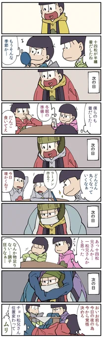 暖かくなる方法(おそ十) 