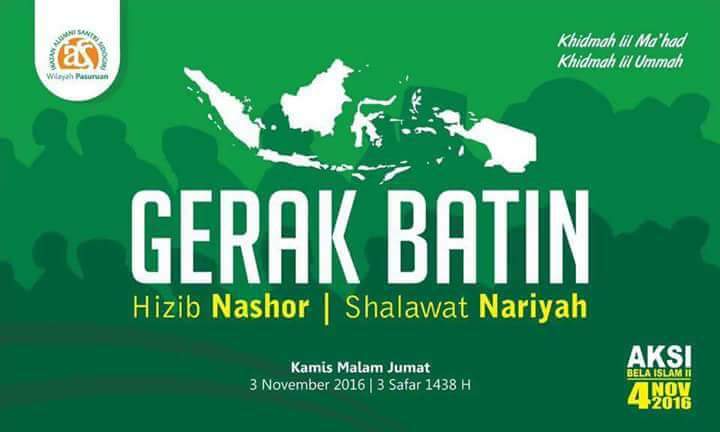 #GerakBatin #Istighatsah #PeduliBelaIslam #IndonesiaDamai #AksiDamaiBelaQuran4Nov