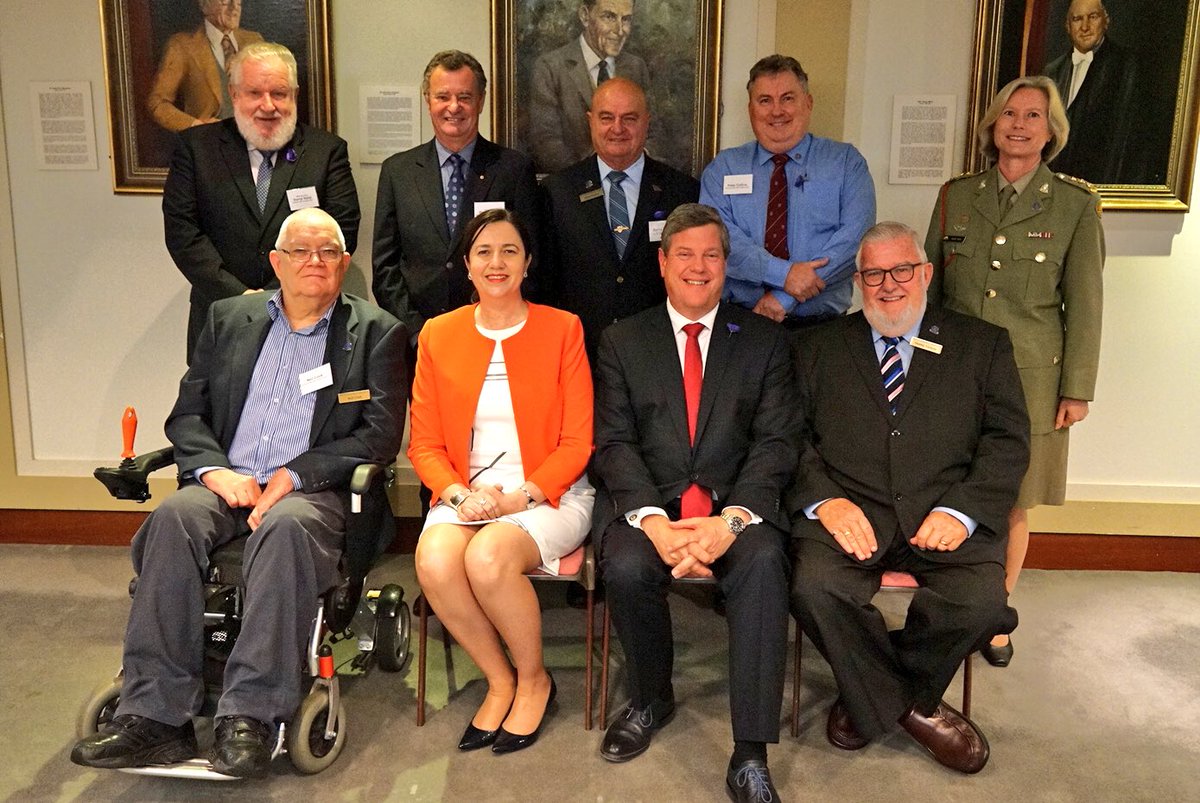 a_palaszczuk's tweet photo. It's always an honour to chair the ANZAC Day Commemoration Committee AGM. Don't forget to buy a purple poppy 4 Remembrance Day @100Anzacdays https://t.co/X2mu8Ulb6q
