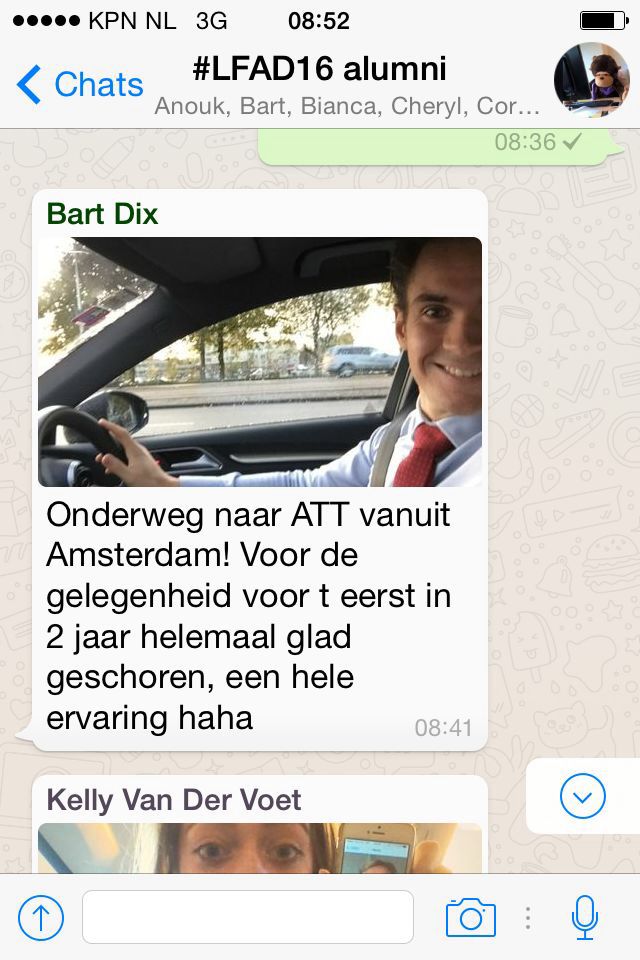 Jong_Ondernemen's tweet photo. #LFAD16 ochtend-selfie's: Bart is goed voorbereid! Maarten en Corstian zijn onderweg, Ronald is al gearriveerd. @ATTpolicyintl https://t.co/hnzBlWmIq8
