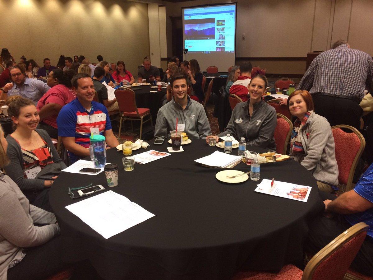 DesMoinesYMCA's tweet photo. #DMYMCA's at the @YMCAIowa99 Leadership Conference today, building a winning team to serve our communities! #YMCAIowa https://t.co/7sZBGjiu2A
