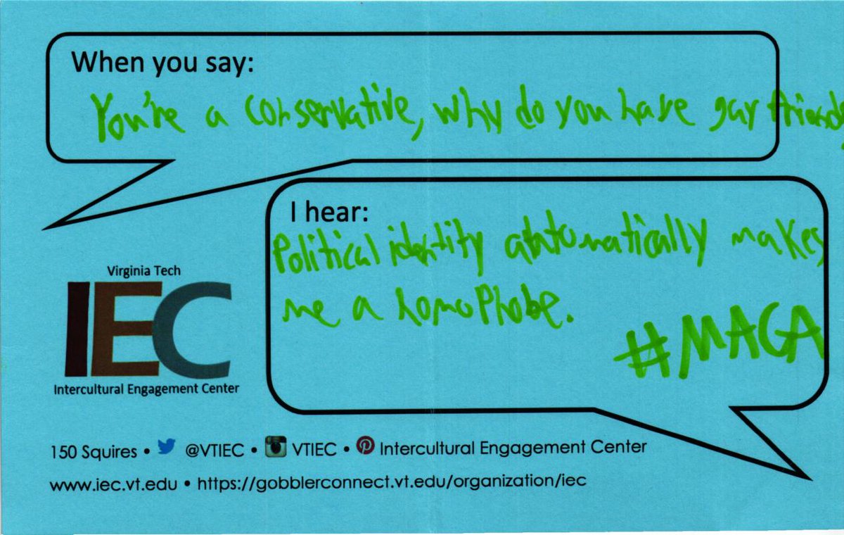 VT_CCC's tweet image. #WhenYouSay #IHear @Virginia_Tech @inclusiveVT