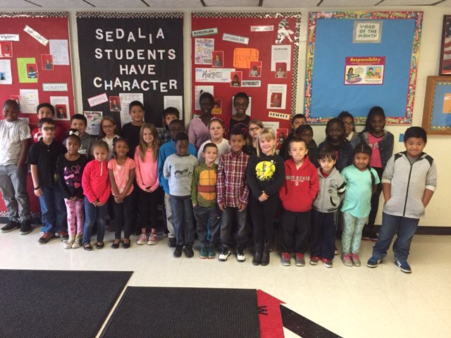 Congrats to <a href="/SedaliaElm/">Sedalia Elementary</a> students that showed responsibility during the month of October!