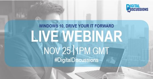Computacenter's tweet image. Ever wondered about the benefits that #Windows10 provides for your business and your users? #DigitalDiscussions ow.ly/WdOX305OzSM