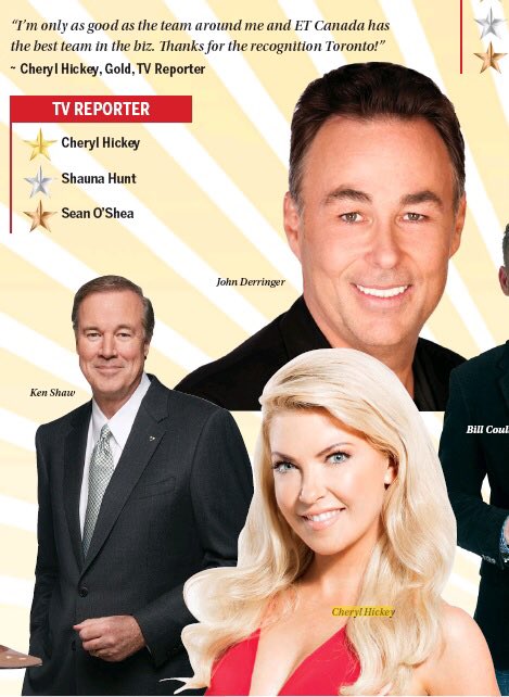 CherylHickeyETC's tweet photo. Thank you to everyone who voted for me in @TheTorontoSun’s readers’ choice awards! #GOLD #SunRC2016
 You guys are the best!! https://t.co/aGSnWn9Dif
