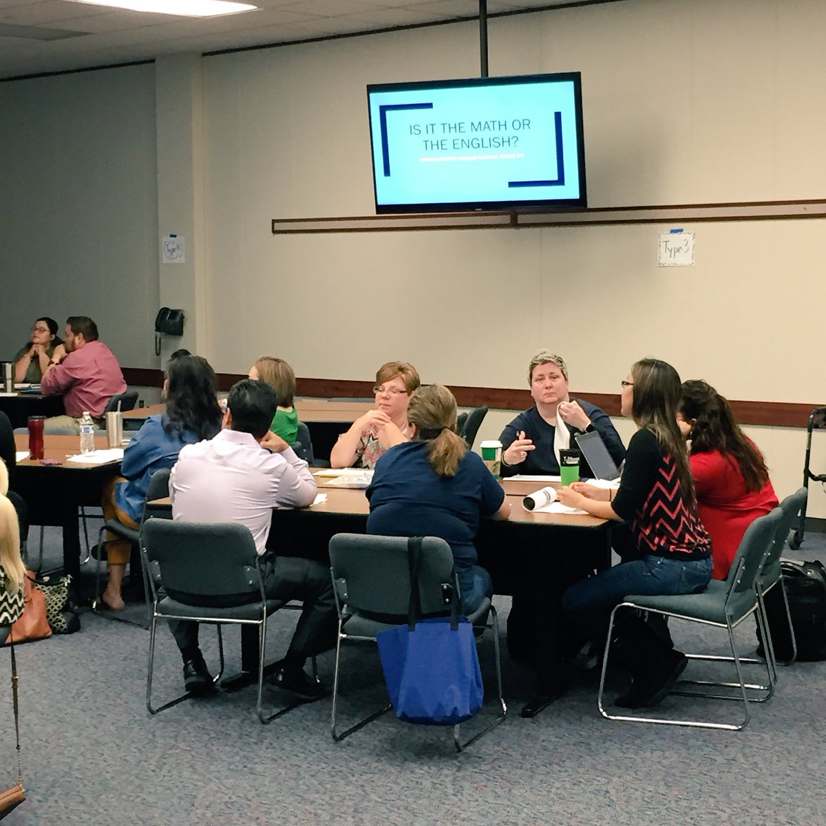 R4Math's tweet image. #r4MathConf session on &quot;Is It Math or Language?&quot; is underway!