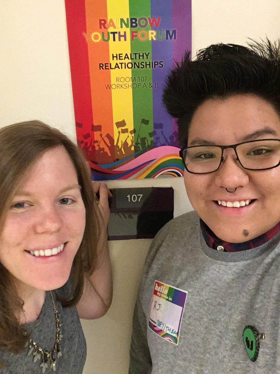 PPOttawa's tweet photo. Today, some of our team members at @KnowPPO are at the Rainbow Youth Forum! #RYF16 @OCDSB https://t.co/tMgT2GxyW6