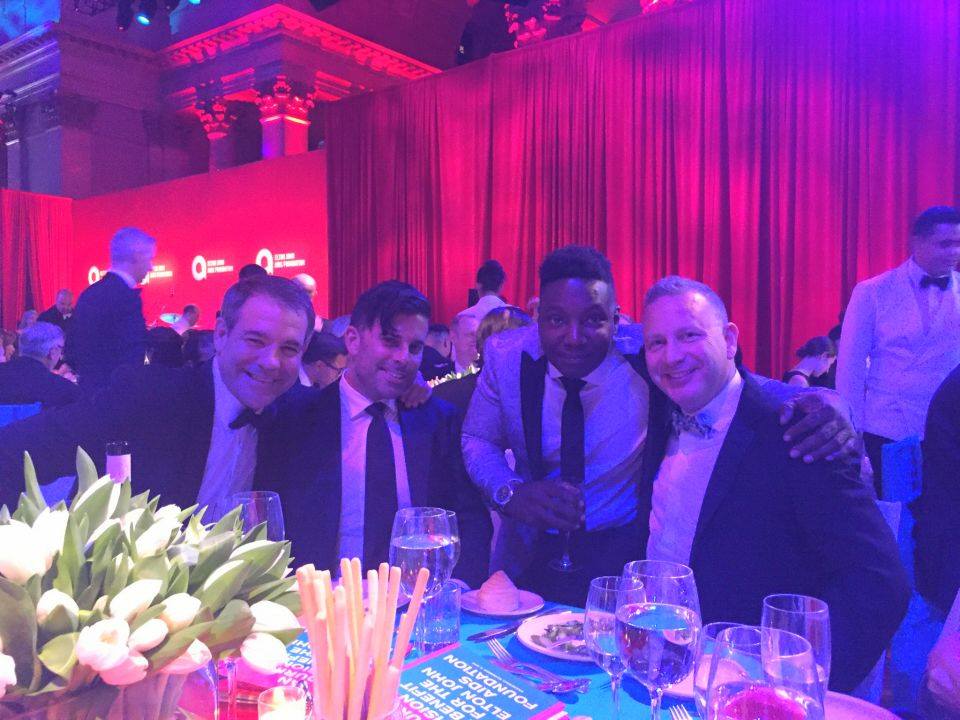 KenPanton's tweet image. BOYZ night out for a cause @JasonHarperSpin @joshrobin @evanorenstein @ejaforg #EnduringVision #StyleHim